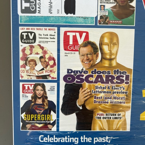 NEW TV Guide Magazine 2022 Limited Edition Wall Calendar SEALED TV History - Picture 5 of 6